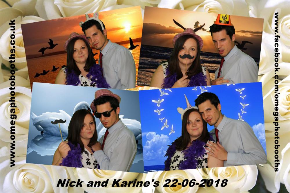 Nick & Karine's Wedding | View more photos from the event at gallery.omegaphotobooths.co.uk/u/Omega-Photobooths/Nick-Karines-Wedding